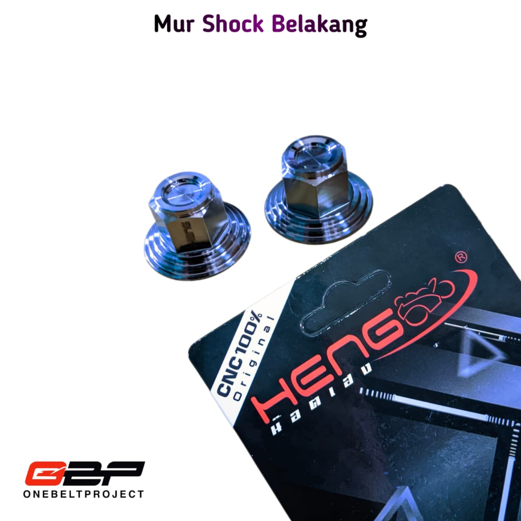 Mur Stainless Shock Belakang Mur 14 Wave RX King Heng Thailand