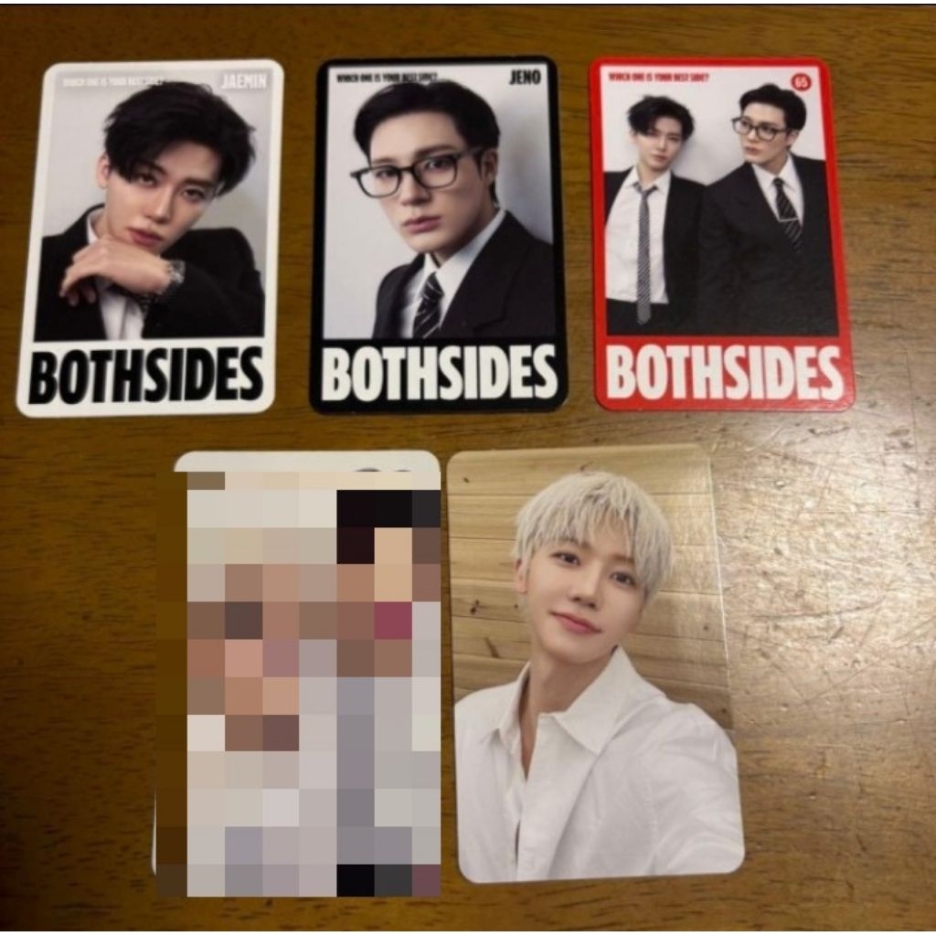 [baca desk] NCT JNJM trading card/ JNJM PC unit  / PC Jeno Jaemin / NCT JNJM Bothsides /NCT dream pc