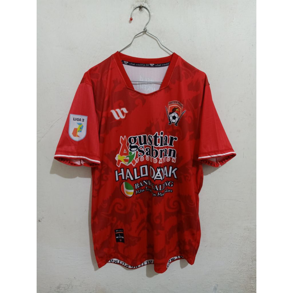 Jersey Kalteng Putra Home Liga 2 2022 2023 Original WWJD