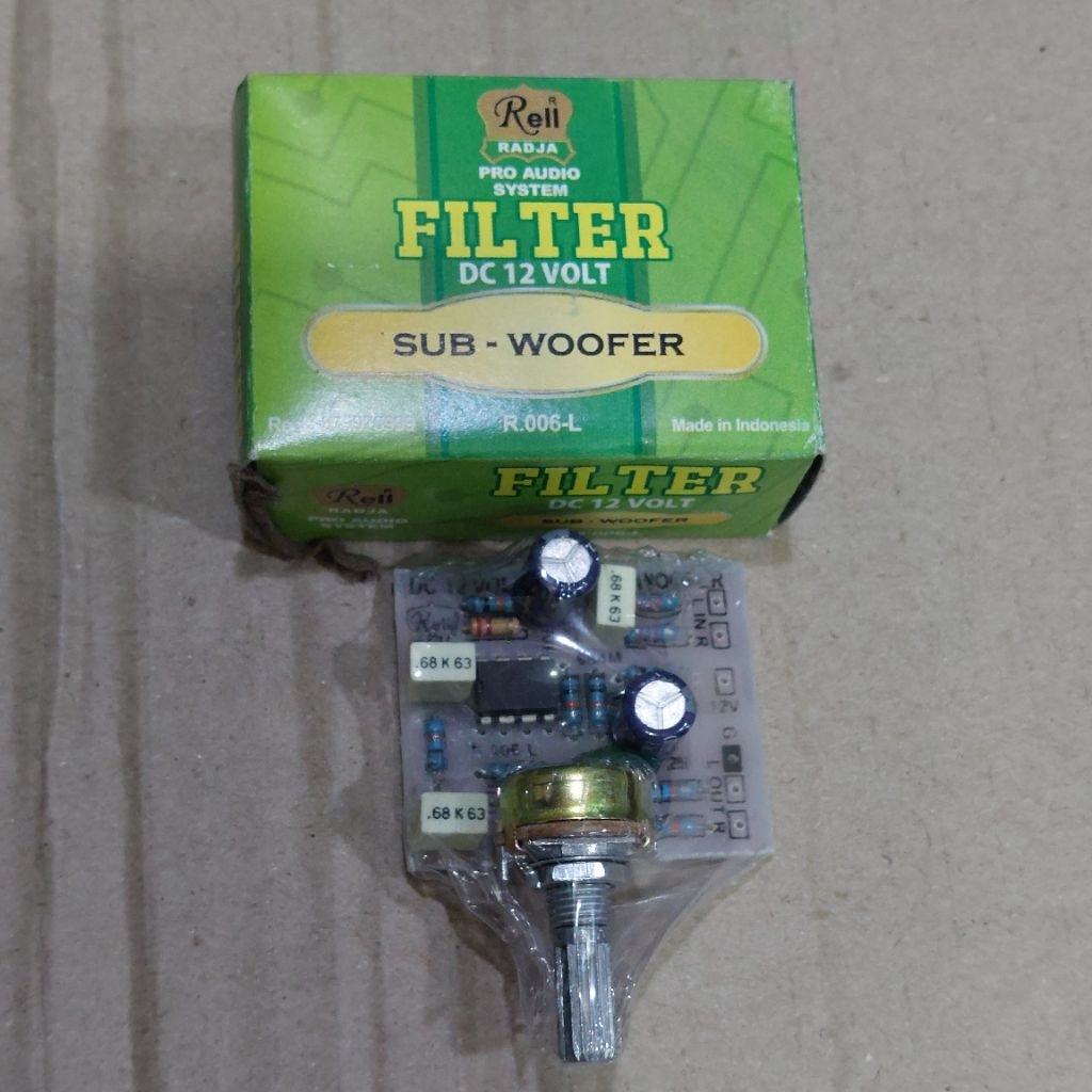 Kit Filter Subwoofer  DC 12 Volt