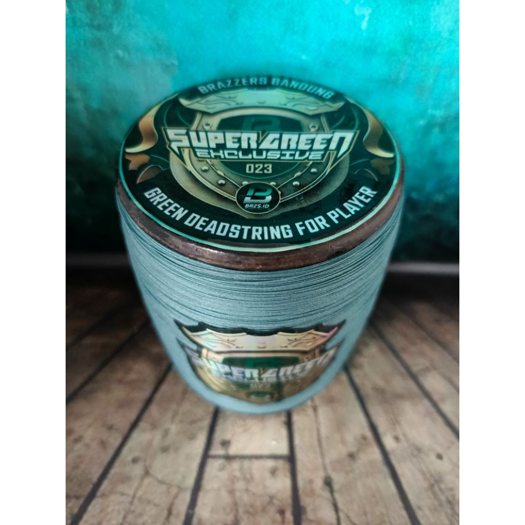 Gelasan Matot Brazzers Super Green Bahan Green Size 0.23 6000 Yard
