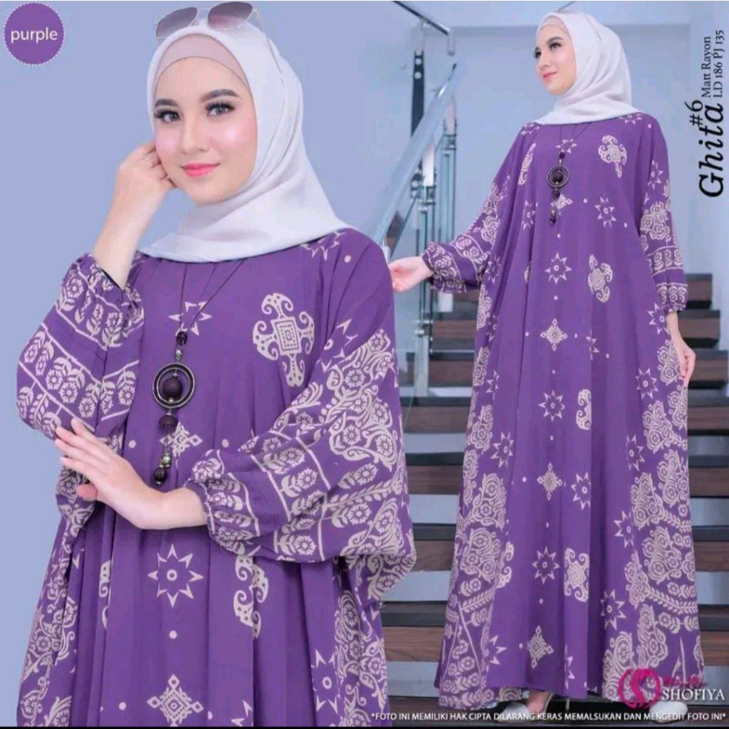 KAFTAN JUMBO - KAFTAN RAYON PREMIUM - KAFTAN RAYON SUPER JUMBO - GAMIS BUSUI - DRESS BUSUI - GAMIS K