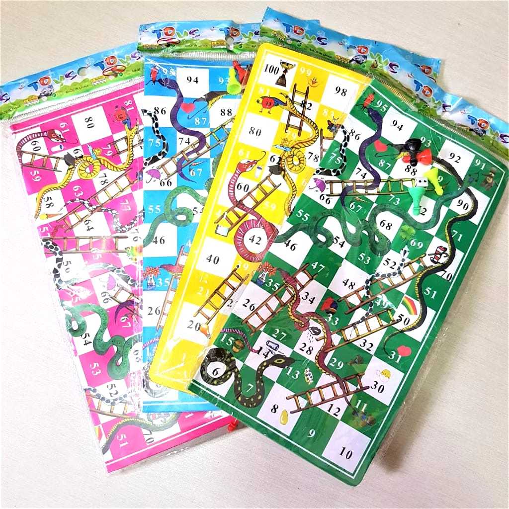 MAINAN ULAR TANGGA FREE UANG MAINAN / ULAR TANGGA / MAINAN SERBU / ULAR TANGGA ANAK