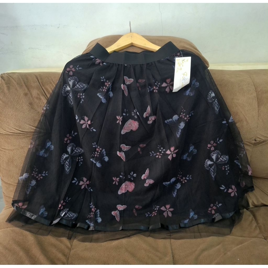 ROK TUTU PENDEK / ROK TUTU KUPU HITAM CANTIK