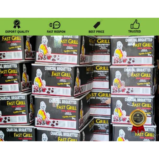 Arang Briket Sawdust Charcoal BBQ