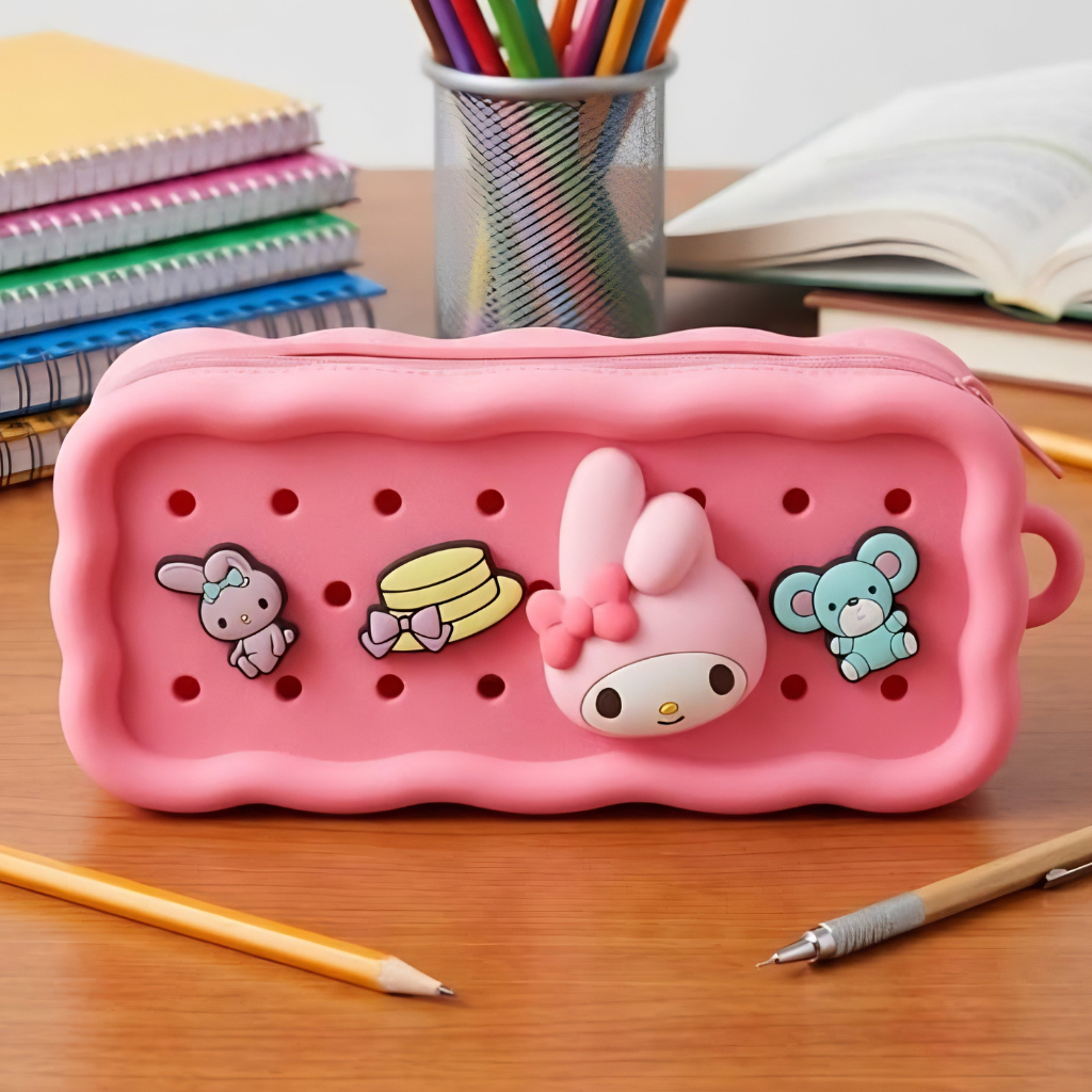 DOMPET PENSIL SILICONE MELODY ORIGINAL SANRIO
