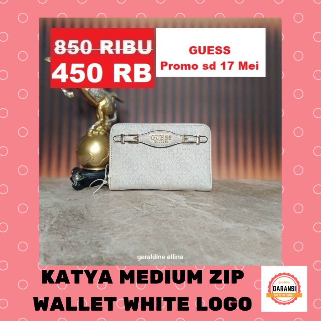 Dompet Guess seri KATYA MEDIUM wallet sale original store