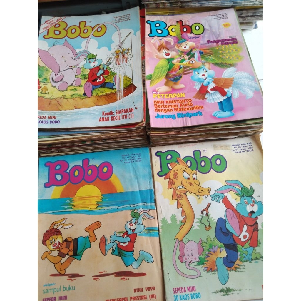 Majalah Anak Majalah BOBO Jadul/Lama 80-90an