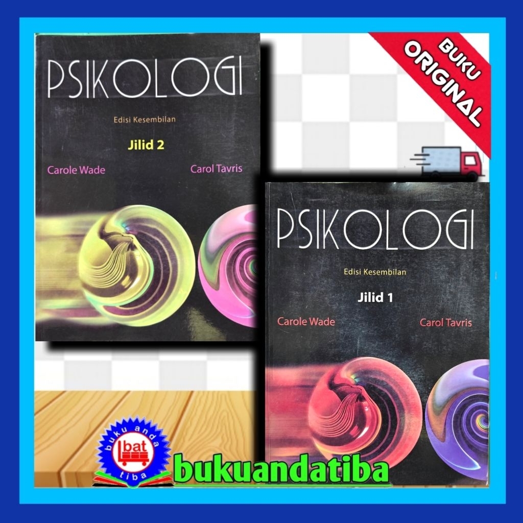 Buku PSIKOLOGI Edisi 9 - Carole Wade - Carol Travis - Jl 1 - 2 - BUKU ORIGINAL