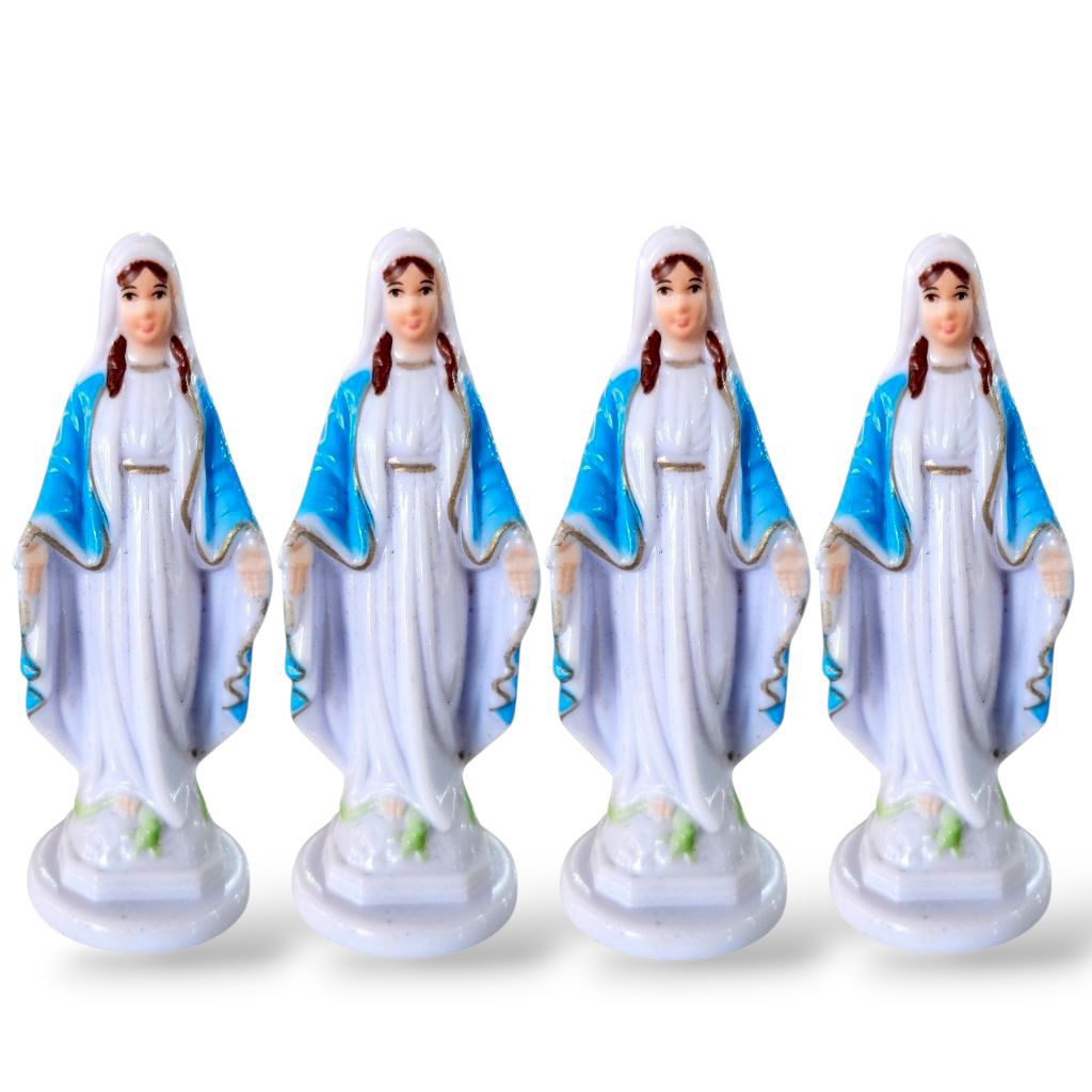 Patung Maria Tangan Terbuka MTT Magnet 10cm - Patung Maria Magnet - Patung Maria Mini - Patung Maria