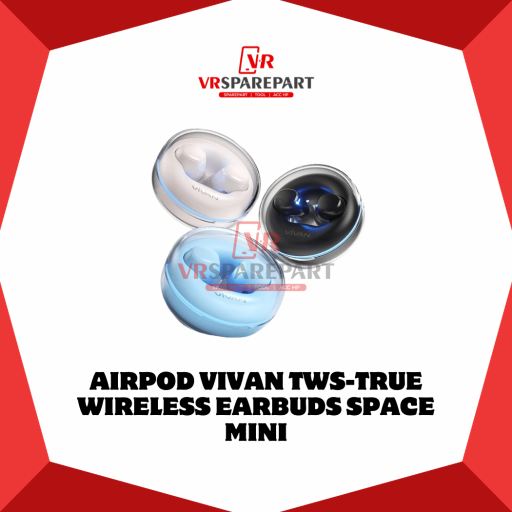 AIRPOD VIVAN TWS SPACE MINI WIRELESS EARBUDS HEADSET BLUETOOTH