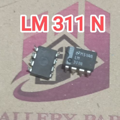 LM311 TEXAS [ 1 BUAH ] ic LM311N LM 311N LM 311 N dip 8 [ TANAM ]