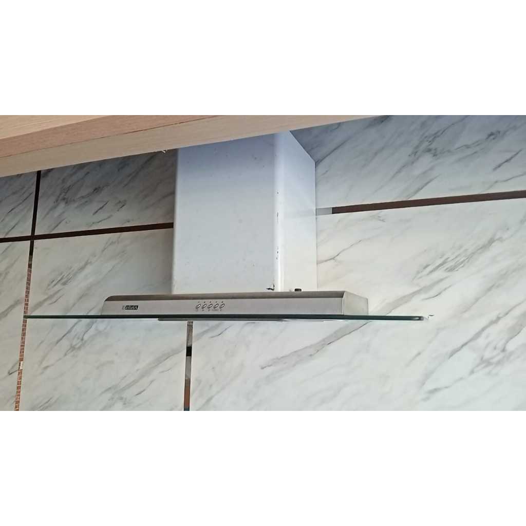 Delizia 90cm Wall Chimney Hood, Stainless Steel -DCP9G7IX