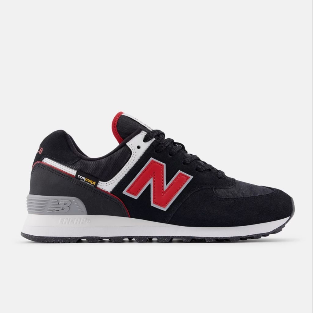 Sepatu Sneakers New Balance 574 Cordura - Black Original 100% BNIB (Resmi PT. MAP)