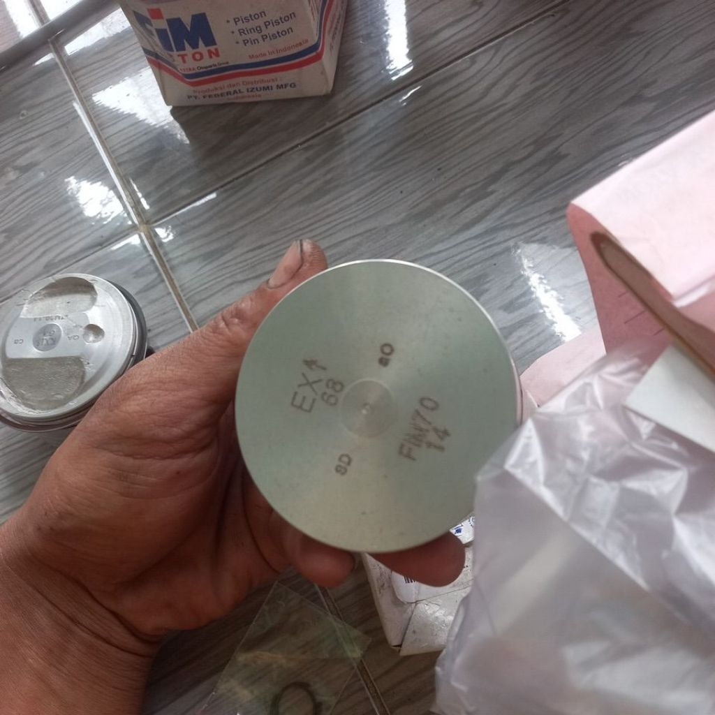 piston 68 fim mentah pin 14