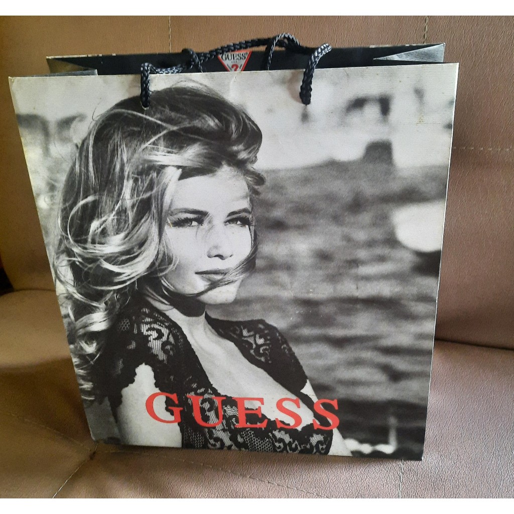 Second Paper Bag Guess Original Size L ( minus )
