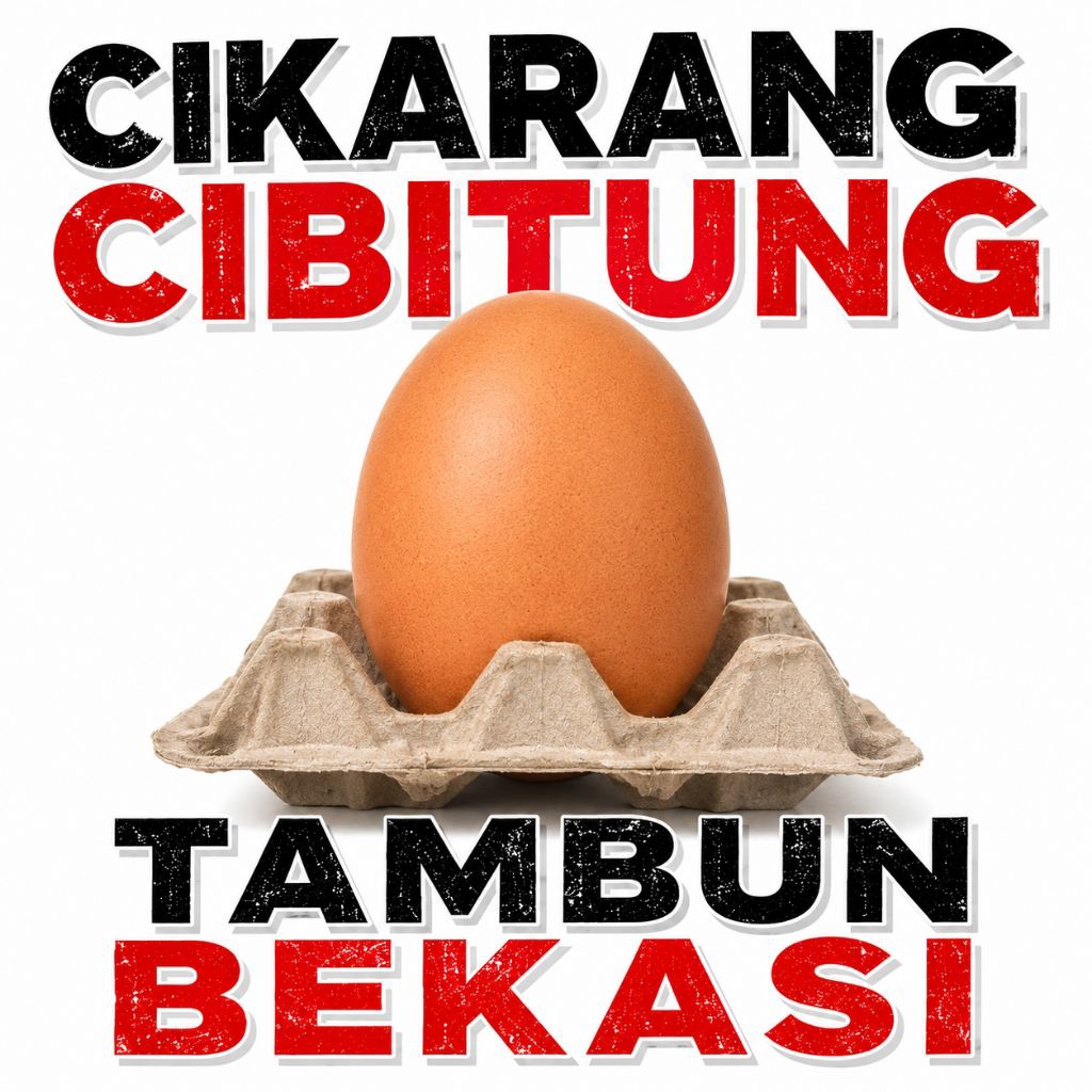 (CIBITUNG CIKARANG TAMBUN BEKASI) Telur Ayam Negeri Segar 1kg - Fresh & Praktis