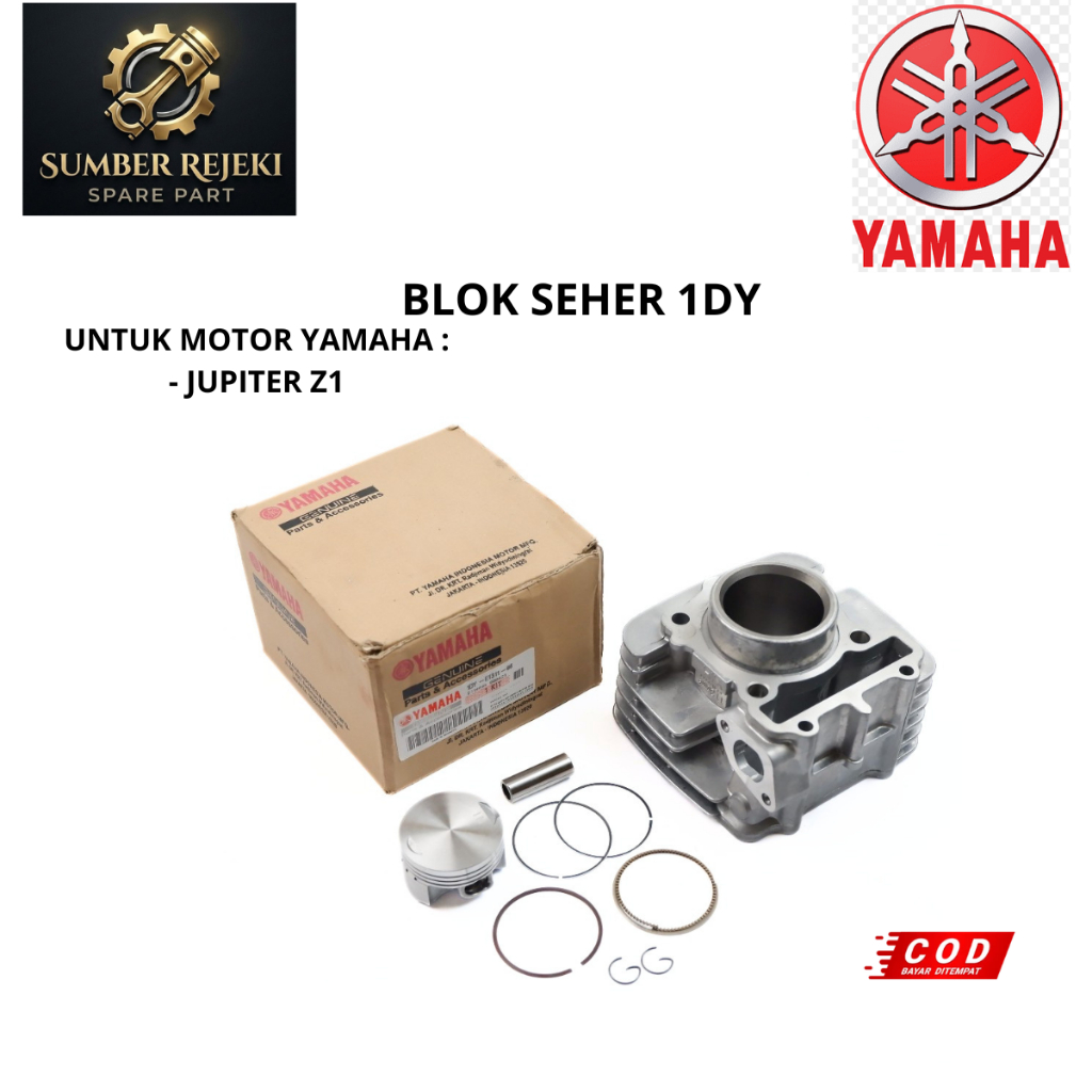 Blok Mesin 1 Set Yamaha Jupiter Z1 - 1DY Original