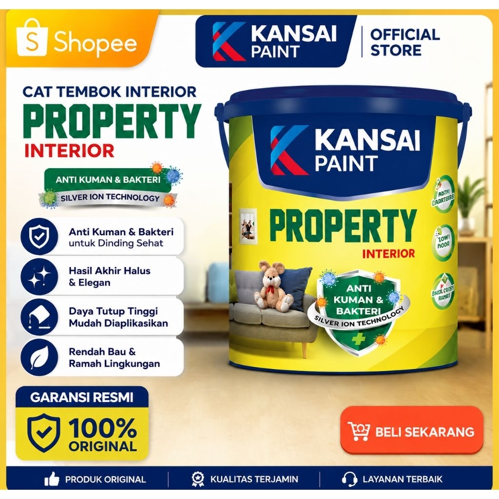 KANSAI PAINT PROPERTY INTERIOR isi 5kg