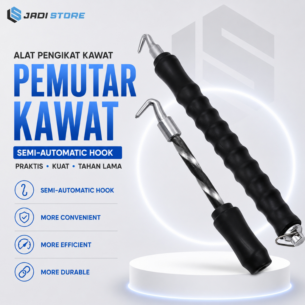 Alat Pengikat Kawat Pemutar Kawat Beton Bendrat Besi Otomatis Rebar Hook Alat Pemutar Kawat Putar Ka