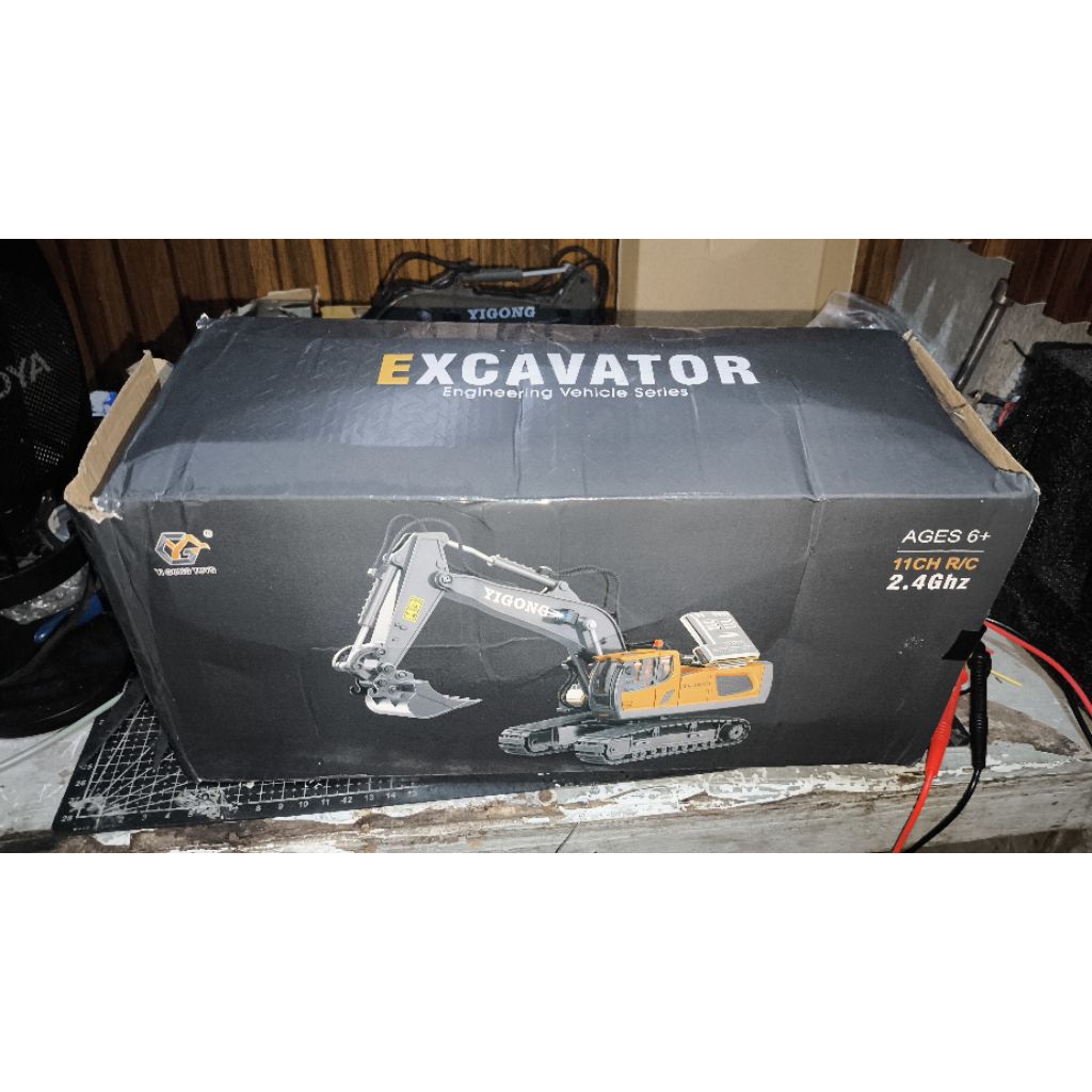 kardus rc exavator yigong