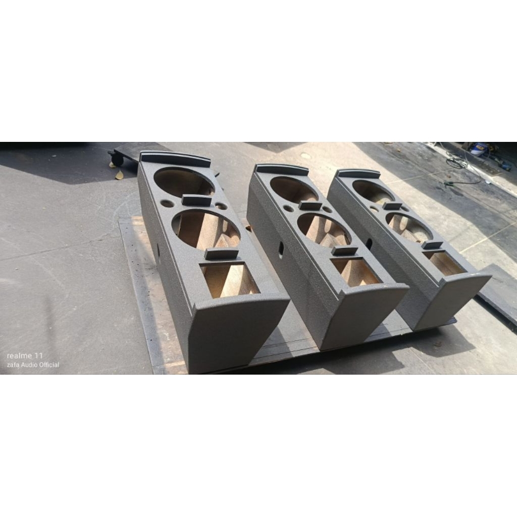 BOX SR DOUBLE 12INCH+SPEAKER ASHLEY(2)+HORN+TWEETER+CROSOVER KOMPLIT SIAP BUNYI