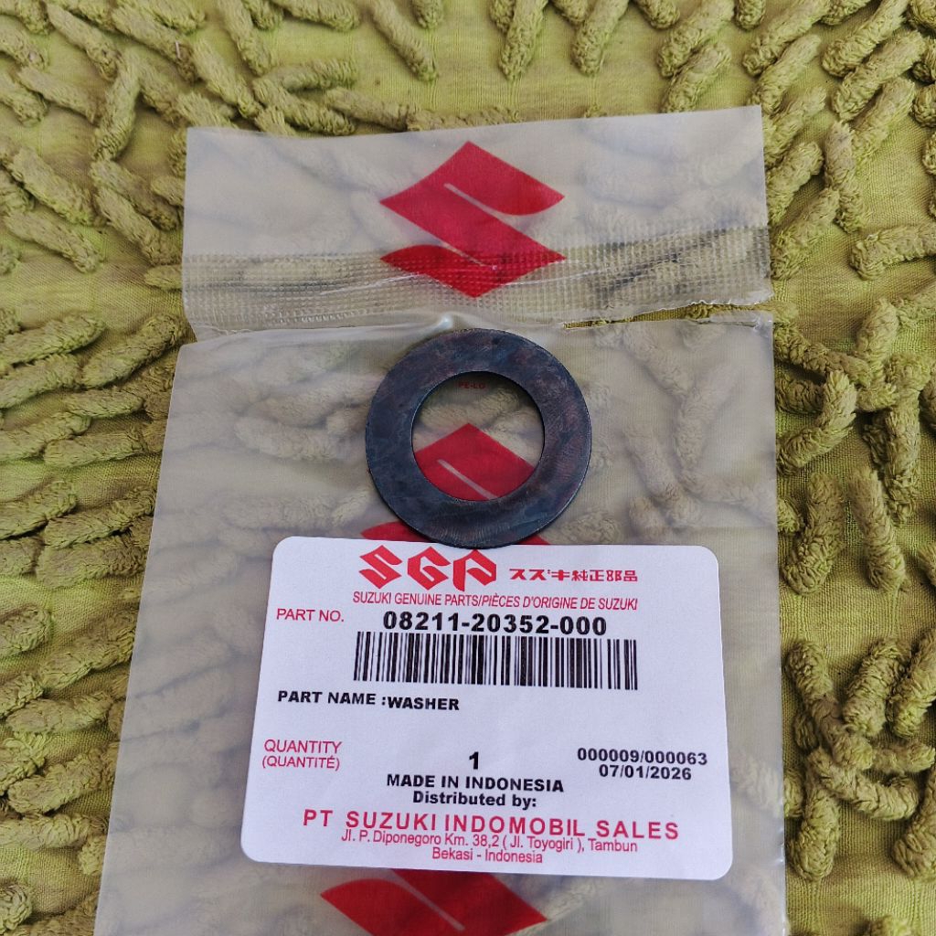 RING RUMAH KOPLING SUZUKI SATRIA FU 150 OLD NEW KARBU  THUNDER 125 ORIGINAL SGP 08211-20352-000