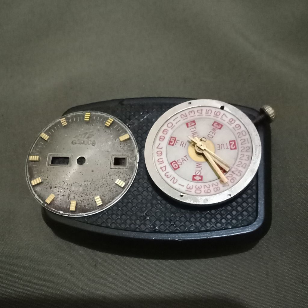 head mesin jam Garuda manual winding normal