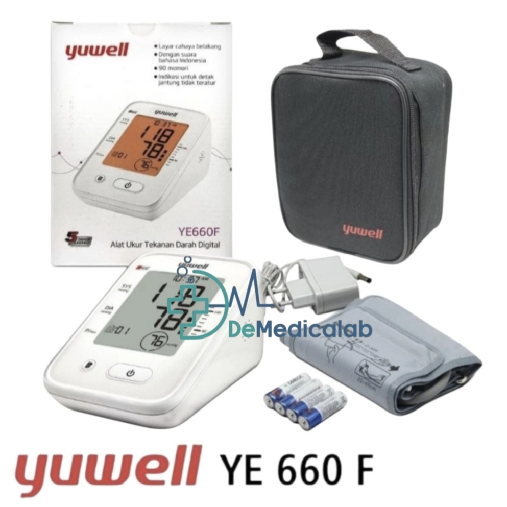Tensimeter Digital Yuwell YE 660F Tensi Digital
