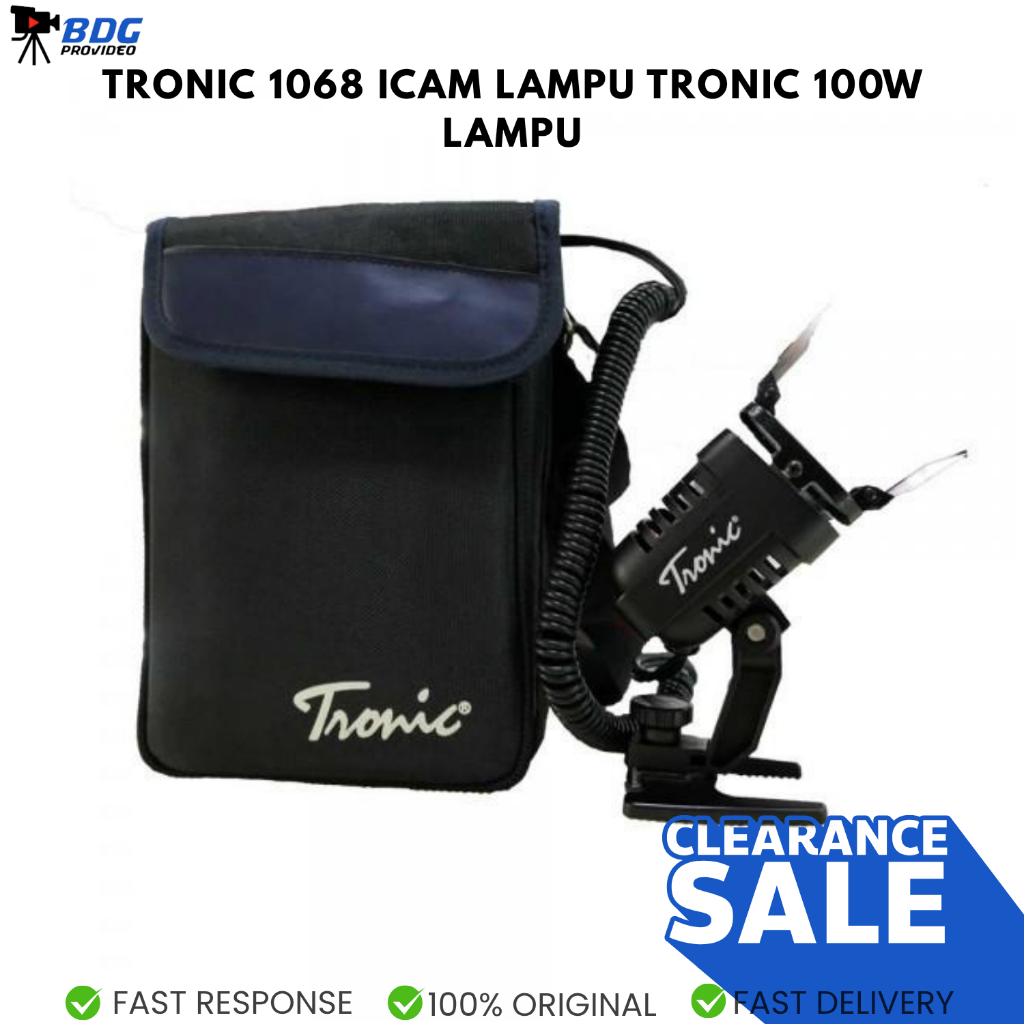 Tronic 1068 icam lampu tronic 100w lampu