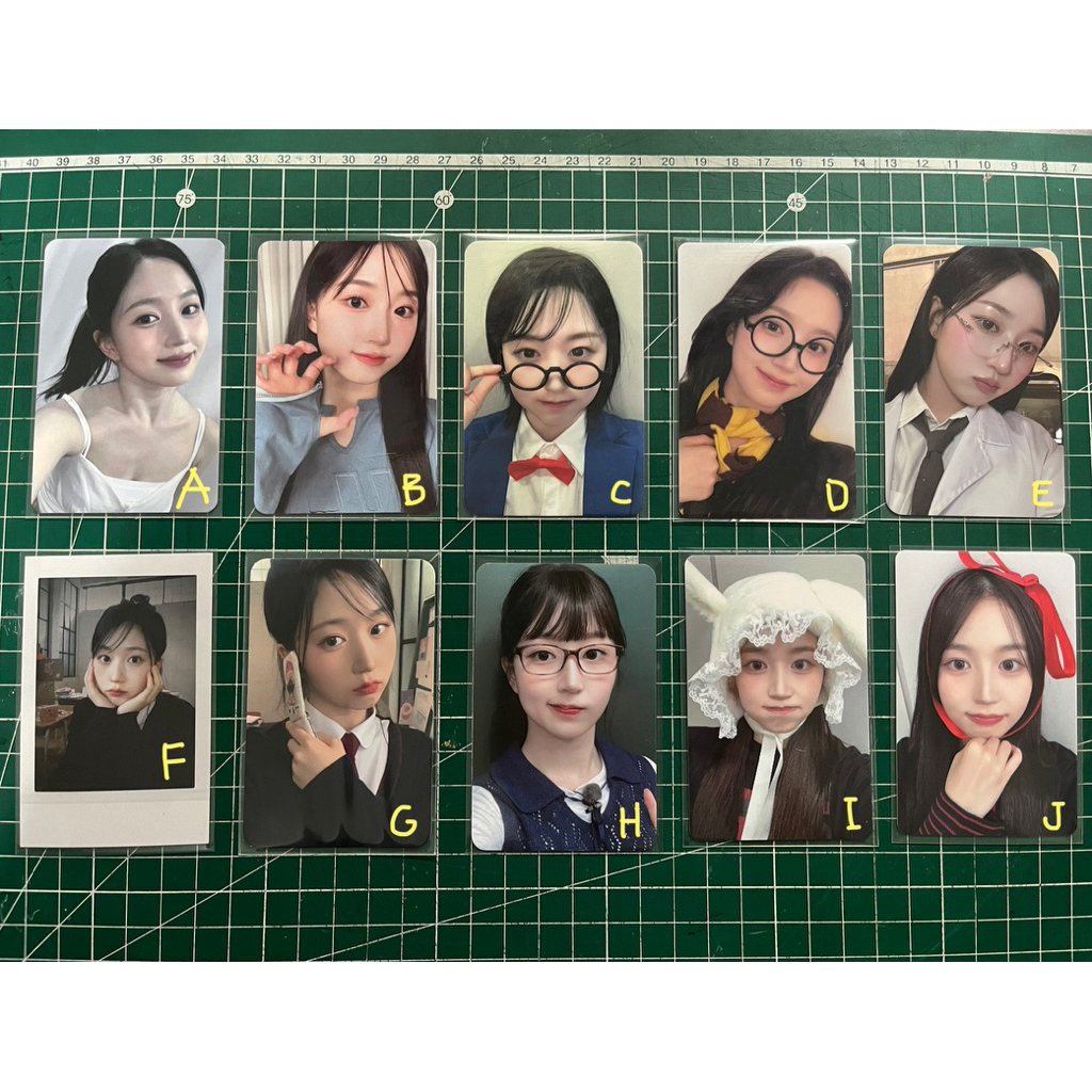 NMIXX Haewon Photocard PC POB, Benefit, Seasons Greetings