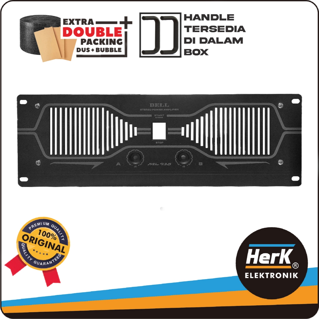 BOX POWER AMPLIFIER BELL ML938 - BOX AUDIO M 938