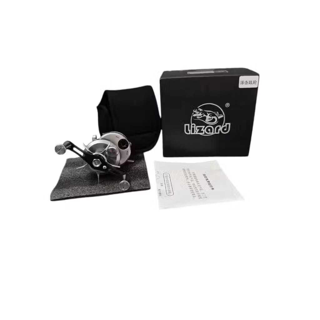 Lizard Round Reel Drum Reel Lizard Boki Air BFS Hanya 122gr
