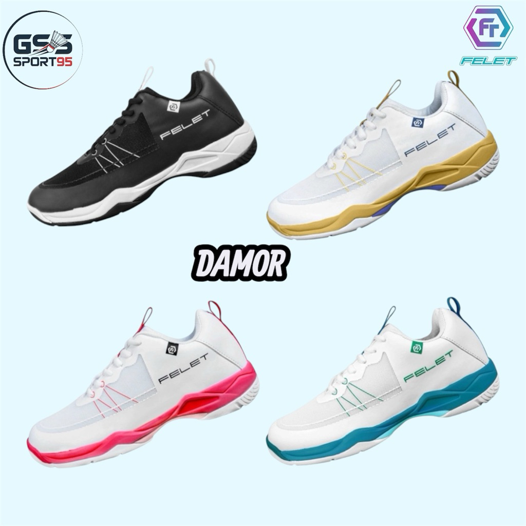 SEPATU BADMINTON FELET DAMOR