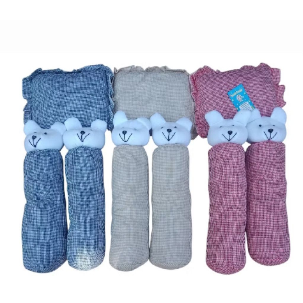 # Bantal boneka set bayi Newborn bahan lembut premium bikin tidur bayi nyaman