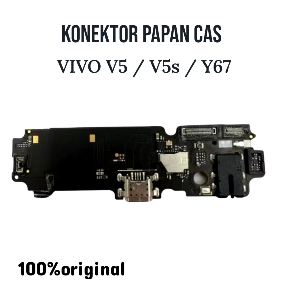 KONEKTOR PAPAN CAS VIVO V5 / V5s / Y67 FULL ORIGINAL PENGGANTI KONEKTOR PAPAN CAS