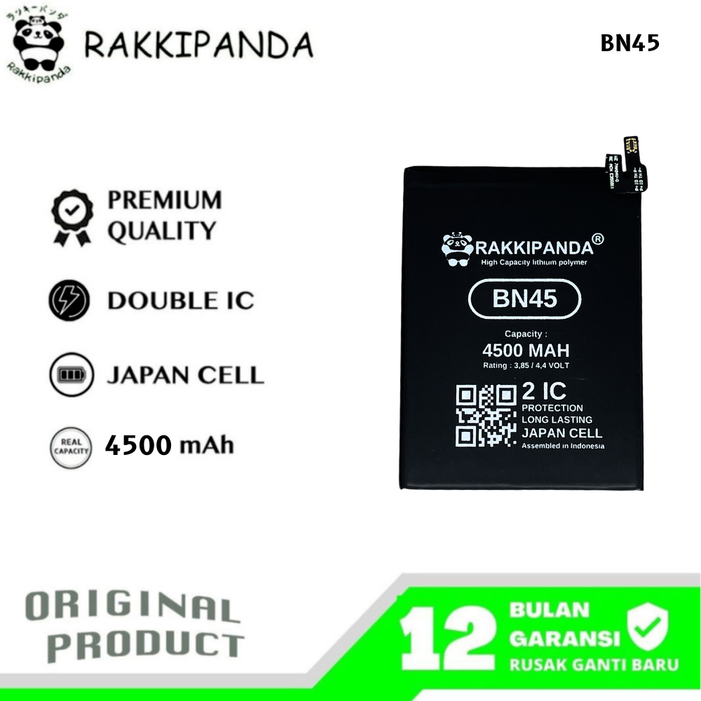 RakkiPanda - BN45 Redmi Note 5 / Redmi Note 5 Pro Batre Batrai Baterai