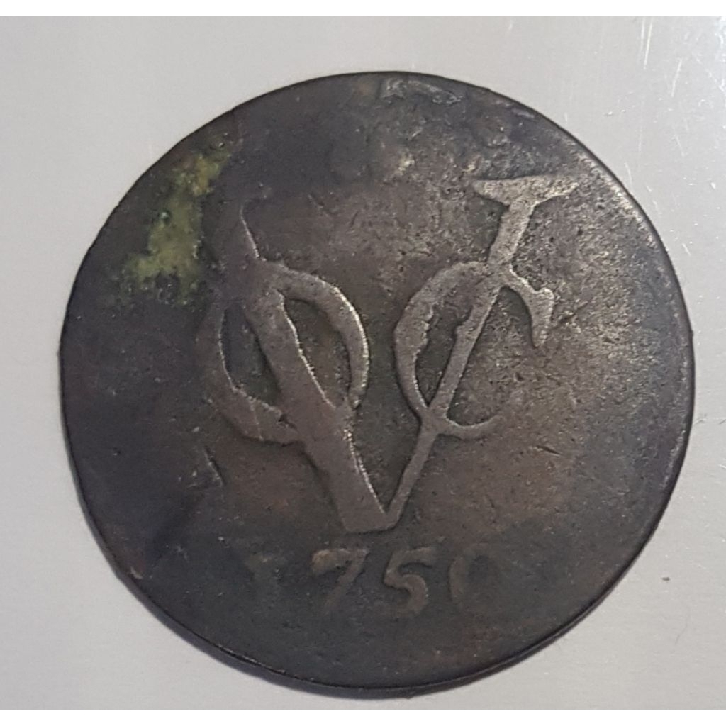 Koin kuno VOC 1750
