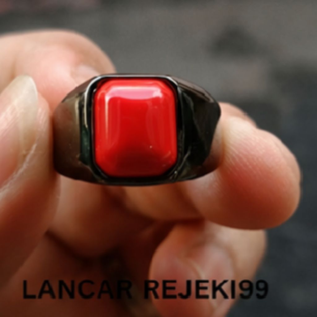 cincin batu akik Marjan Reed coral mesir