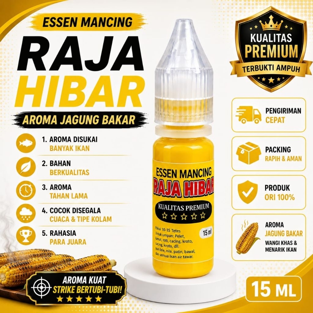 Essen Mancing Raja Hibar Aroma Jagung bakar – Essen Juara Harian & Lomba