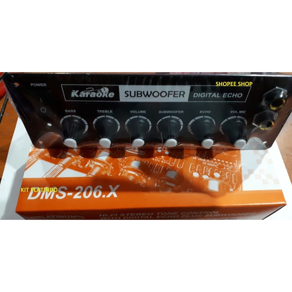 DMS-206X TONE CONTROL STEREO PLUS SUBWOOFER