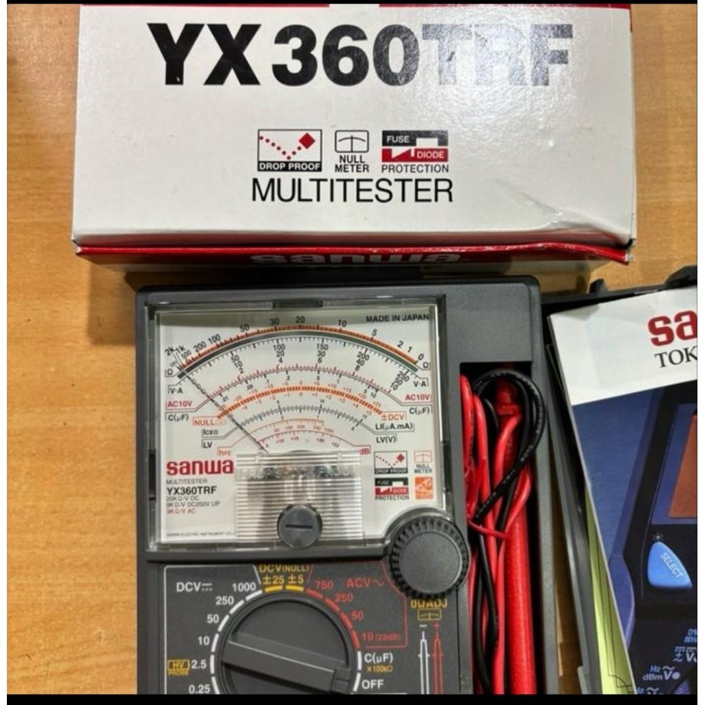 SANWA YX360 AVOMETER / MULTIMETER ANALOG