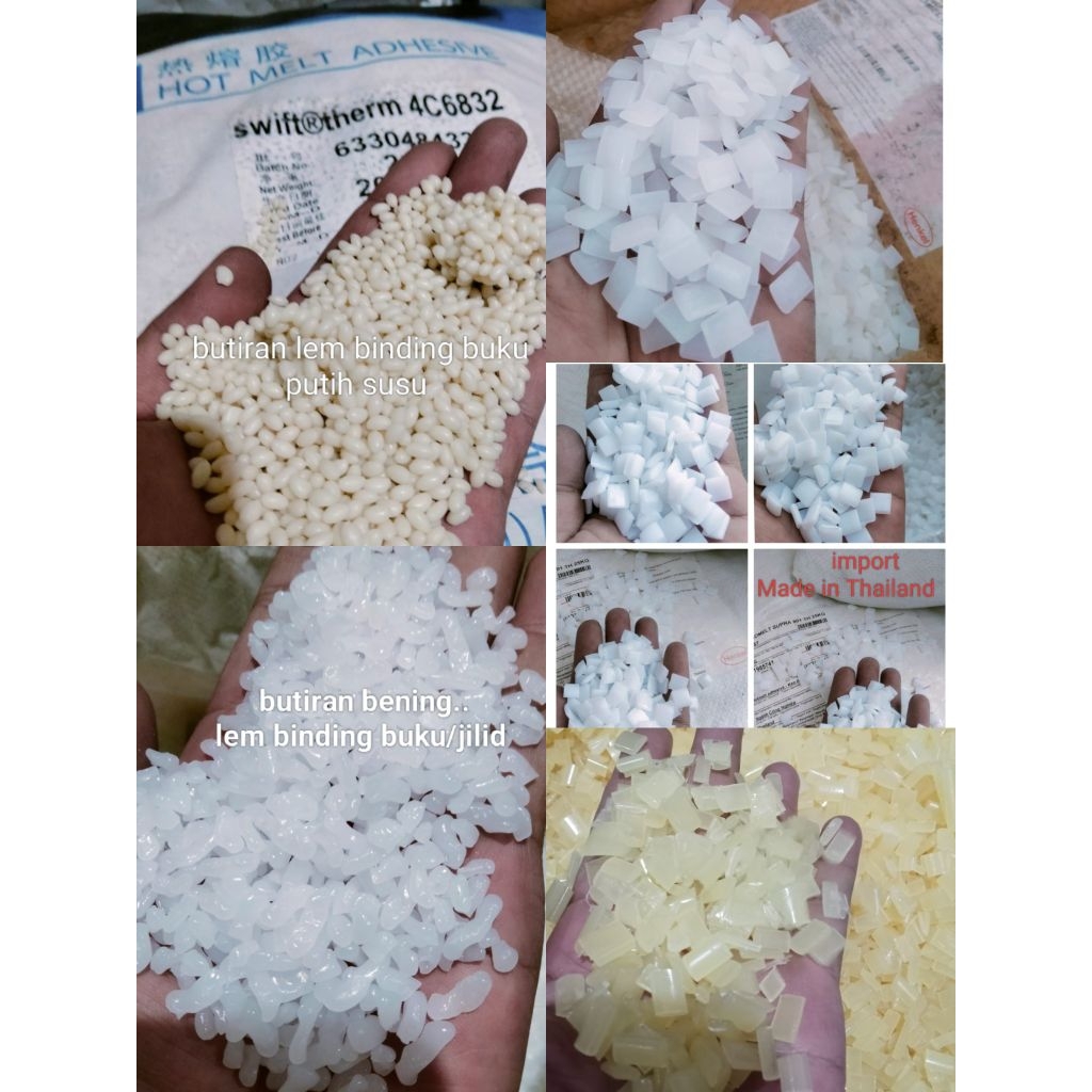 lem panas#lem binding, lem jilid buku.kemasan  10 kg