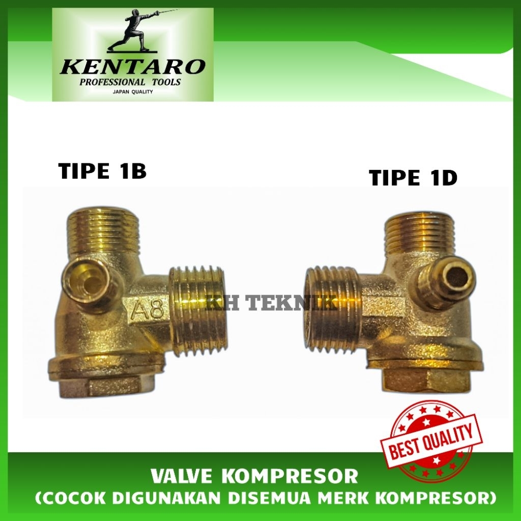 NEPEL KOMPRESOR / NON RETURN VALVE KOMPRESOR KENTARO