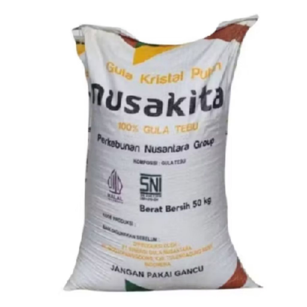 Gula Nusakita 1 Sak 50 kg/Gula Pasir Loss 50kg