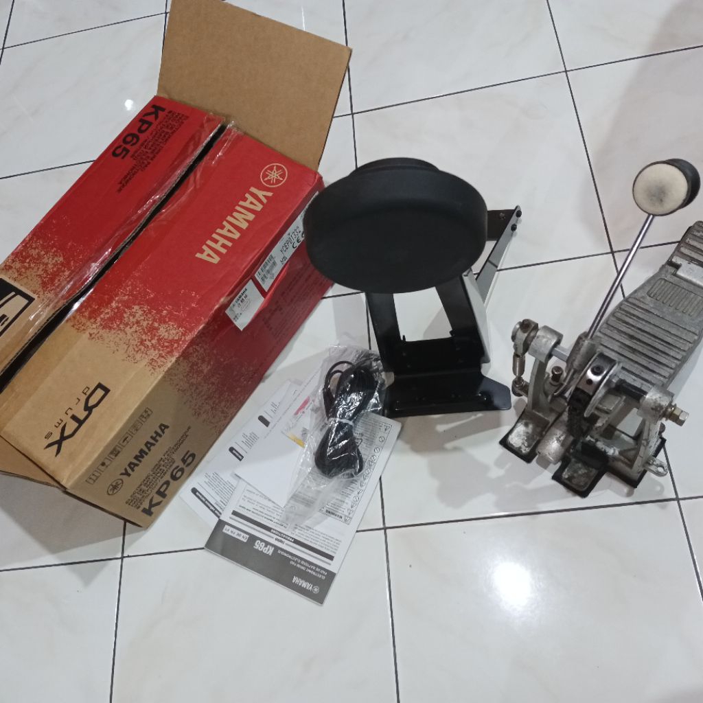 Kick pad kp65 dtx yamaha dan pedal drum