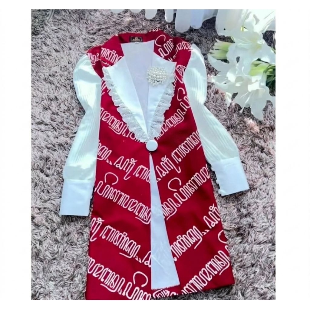Outer Batik Merah Putih