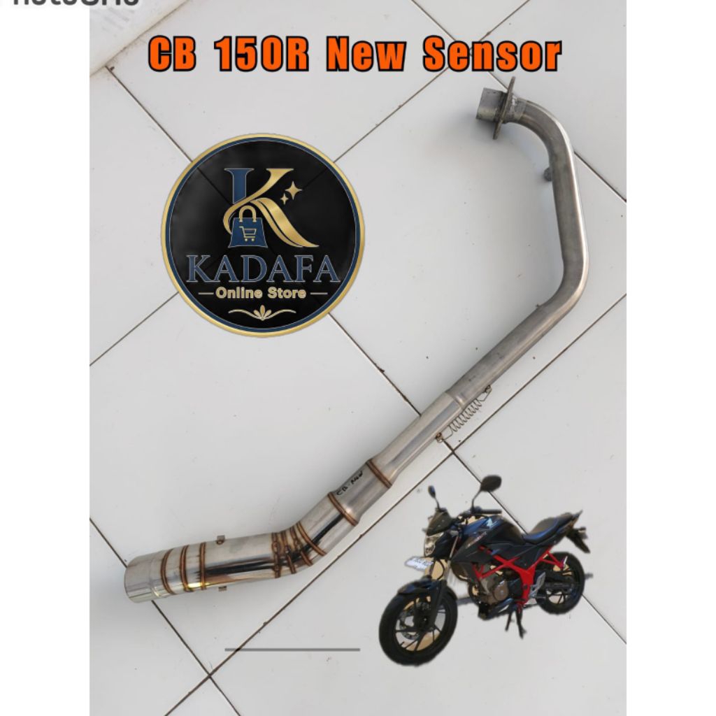 Leheran Knalpot CB 150 new / old inlet 50 / leher knalpot / knalpot racing