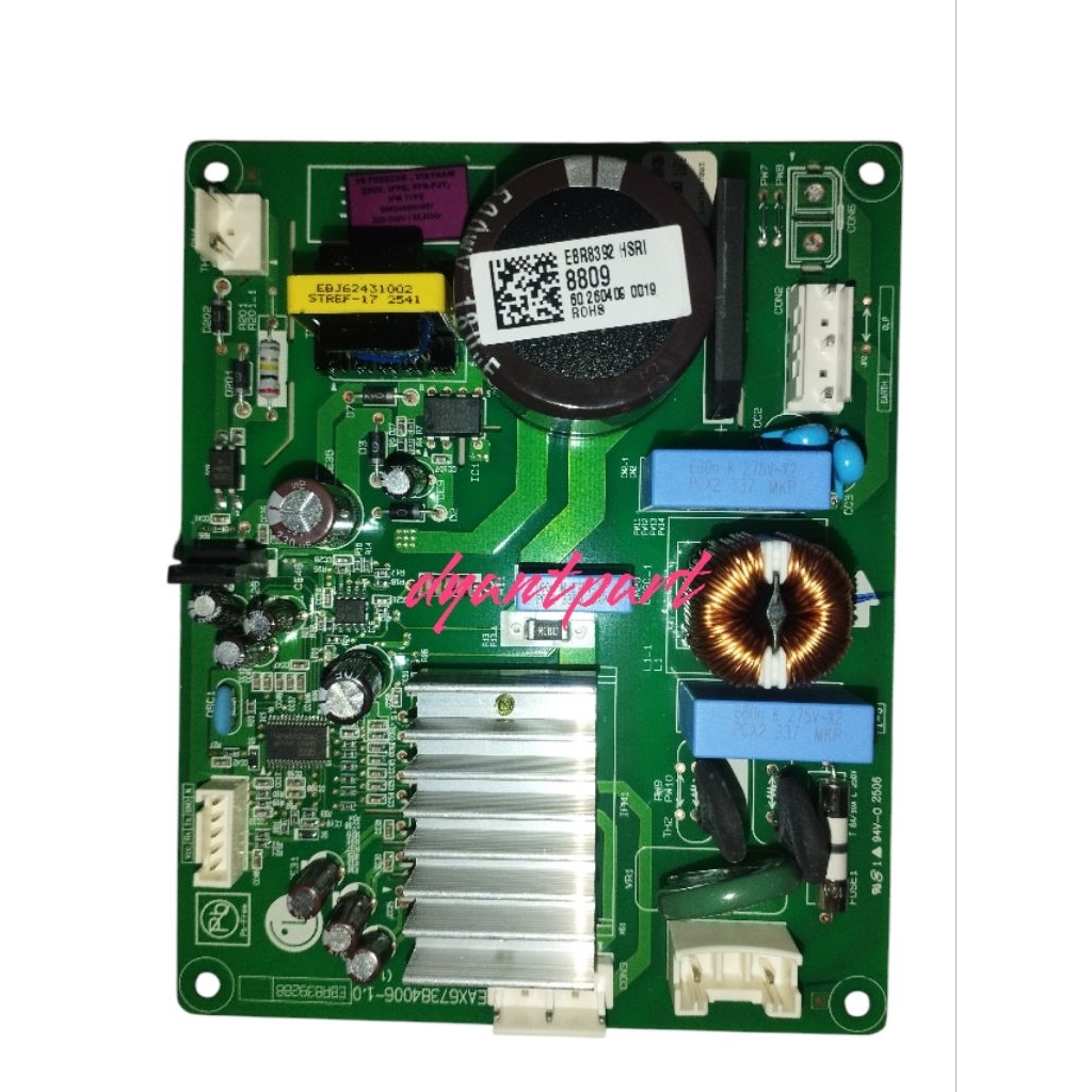Modul Kulkas Freezer LG Inverter PCB Main EBR83928809
