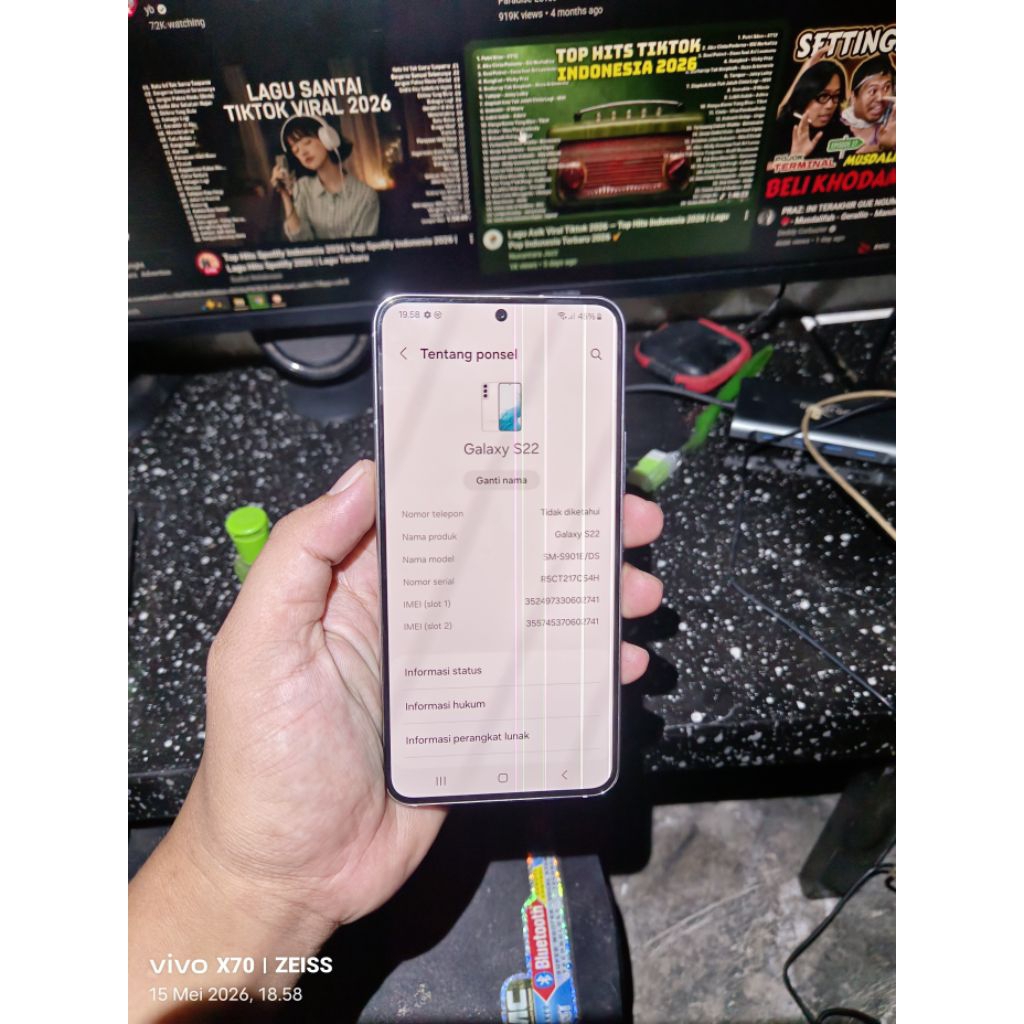 Samsung s22 8/256 inter Singapura